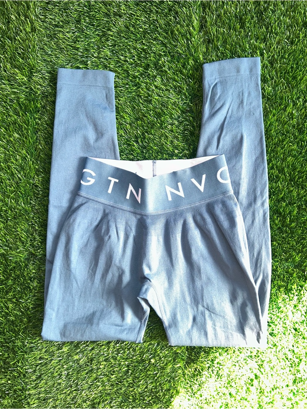 NVGTN Stone Blue Sport Seamless Leggings